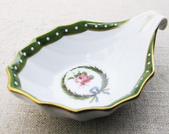 Vintage Richard Ginori Nut or Ring Dish Fine Ceramic