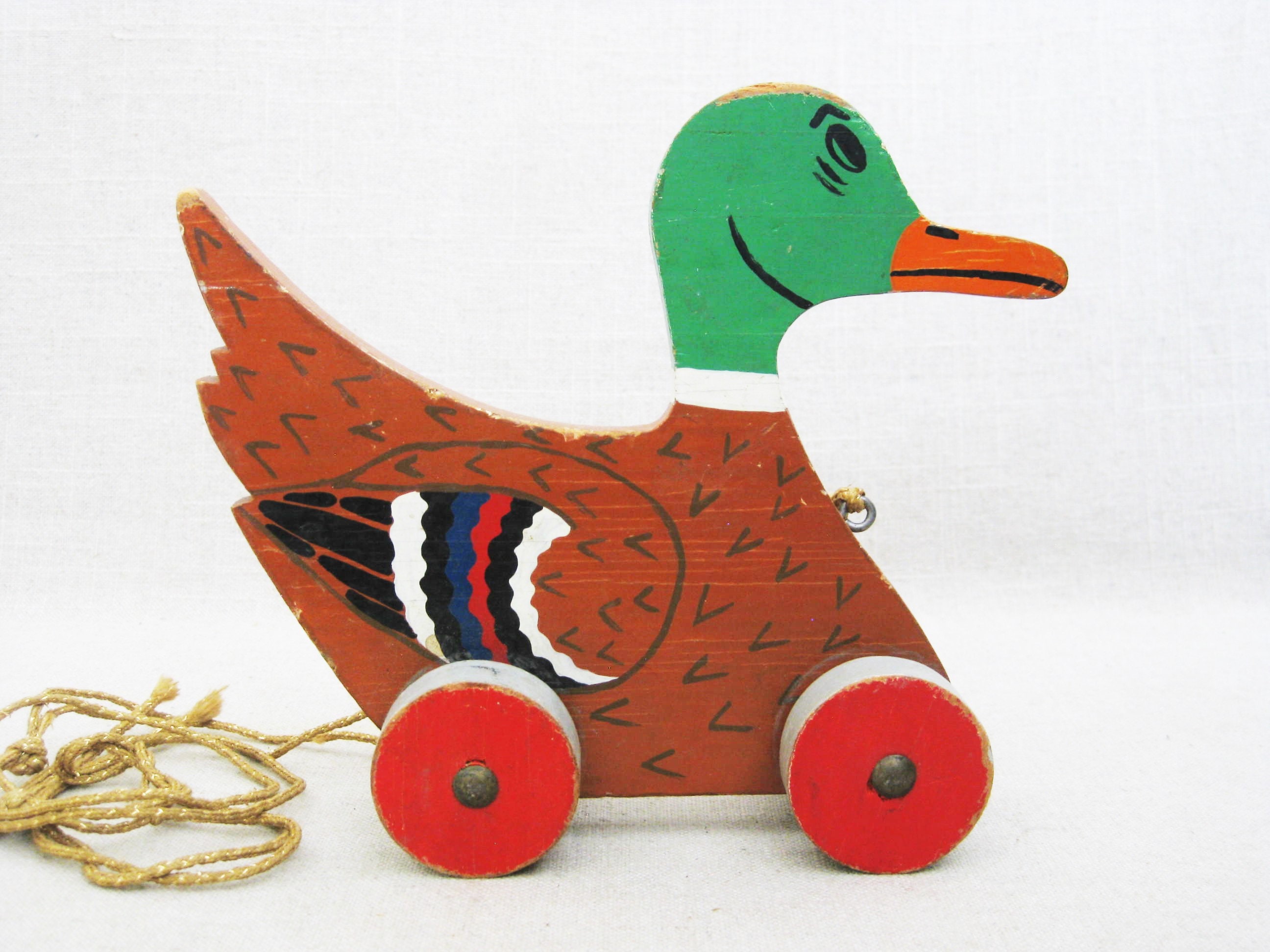 Lego duck pull toy sale
