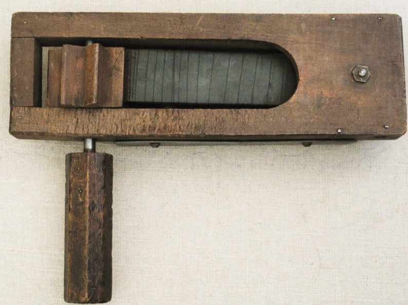 Vintage Primitive Wooden Noise Maker Rustic Cabin Decor Etsy