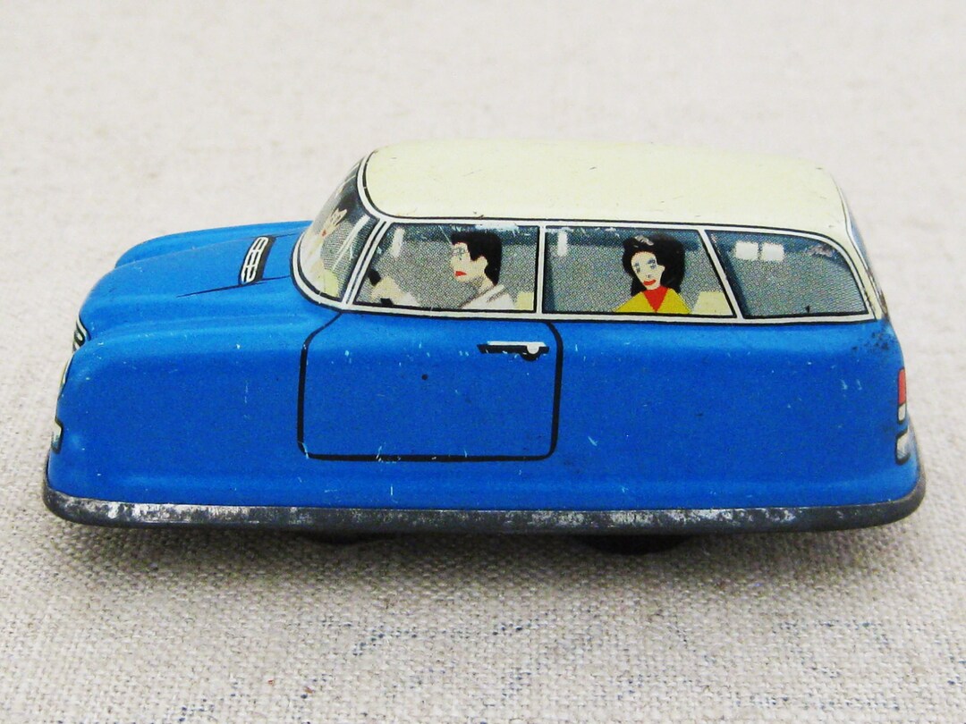 Vintage Toy Car Wind Up West Germany Antique Toys - Etsy