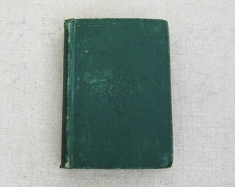 Miniature Cowpers Poetry Book Vintage Poems 1865 Library Literary Gift