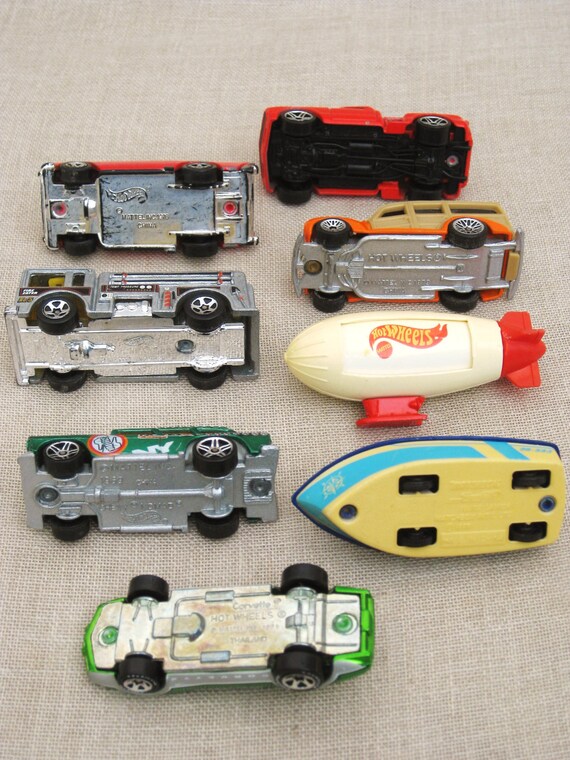 Vintage Hot Wheels Collection Toy Cars Boat Zeppelin | Etsy