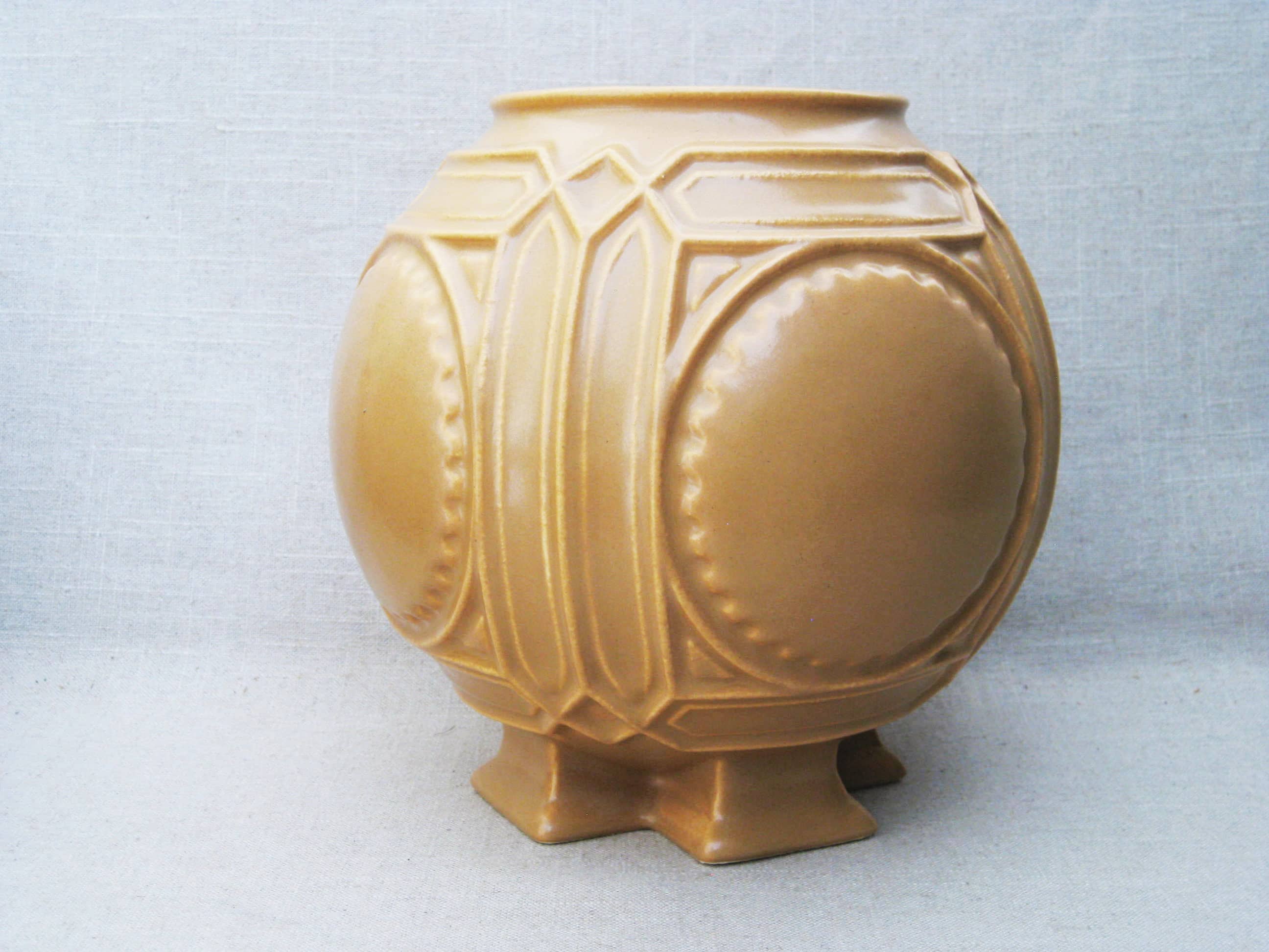 Vintage Haeger Pottery, Frank Lloyd Wright, Arts and Crafts Style