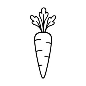 Morot SVG PNG, Veggie Clipart, Cricut Cut-fil (Direkt Nedladdning)