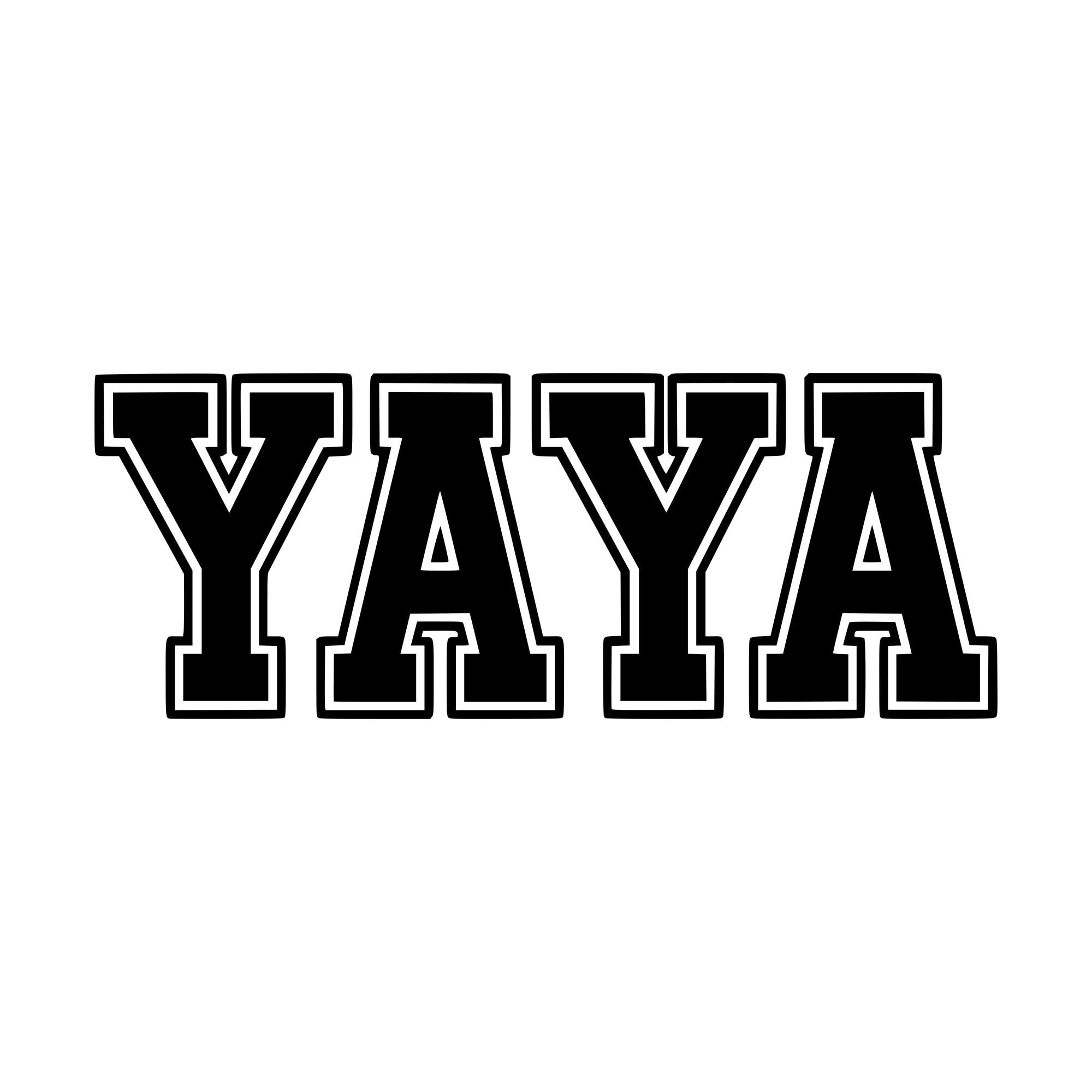 Yaya Sticker - Etsy