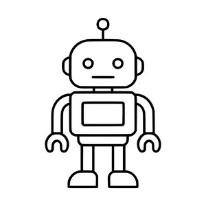 Robot SVG PNG, Coding Clipart, Cricut Cut File (Instant Download)