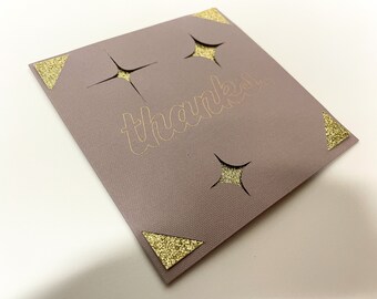 Thanks, Period Unsentimental Greeting Card