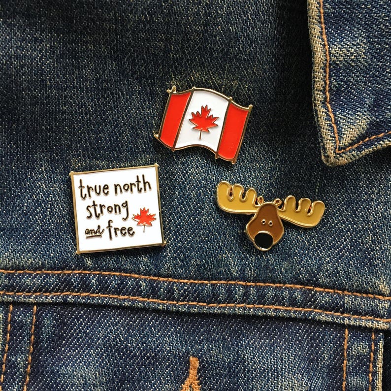 Canadian Flag Enamel Pin Canada Flag Pin Canada 150th Etsy Canada