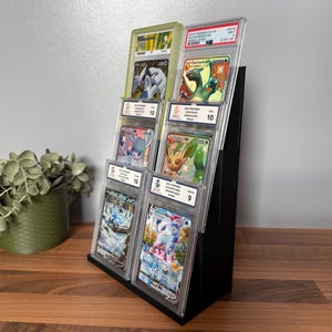 Graded Card Display Stand Holds Up To 9 PSA, ACE or BGS slabs image 15