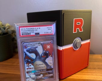 Pokemon TCG Graded Card Storage | Pokeball themes | Holds up to 20 PSA ACE Slabs