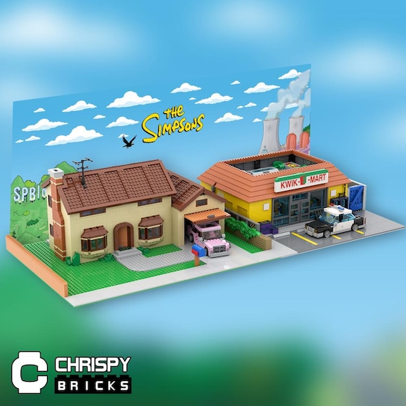Kit De Construction MOC Le Bar De Moe (The Simpsons) - 1736