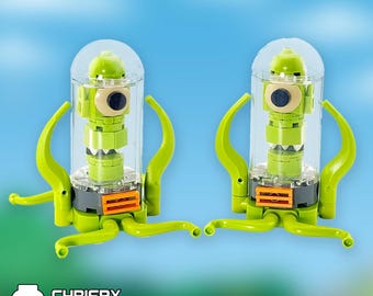 LEGO Simpsons Kang und Kodos - Benutzerdefinierte PDF-Anweisungen (keine Teile)