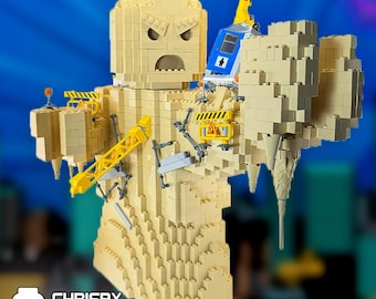 LEGO Sandman - Instrucciones y fondo personalizados en PDF (solo piezas)