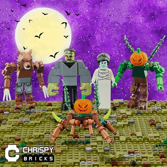 LEGO Halloween Monsters - Custom PDF Instructions Only (no Pieces) - Etsy