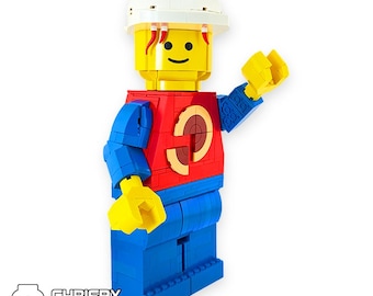 LEGO Pepper Roni Big Figure - Custom PDF Instructions Only (No Pieces)