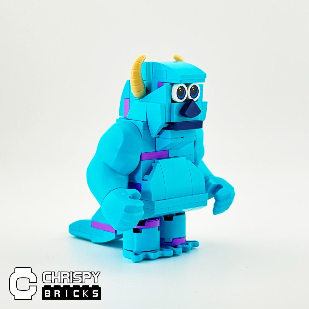 Custom LEGO Monsters Inc. Characters - PDF Instructions Only (no Pieces) -  Etsy
