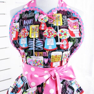 Gumball Retro Sexy Candy Shop Apron image 8