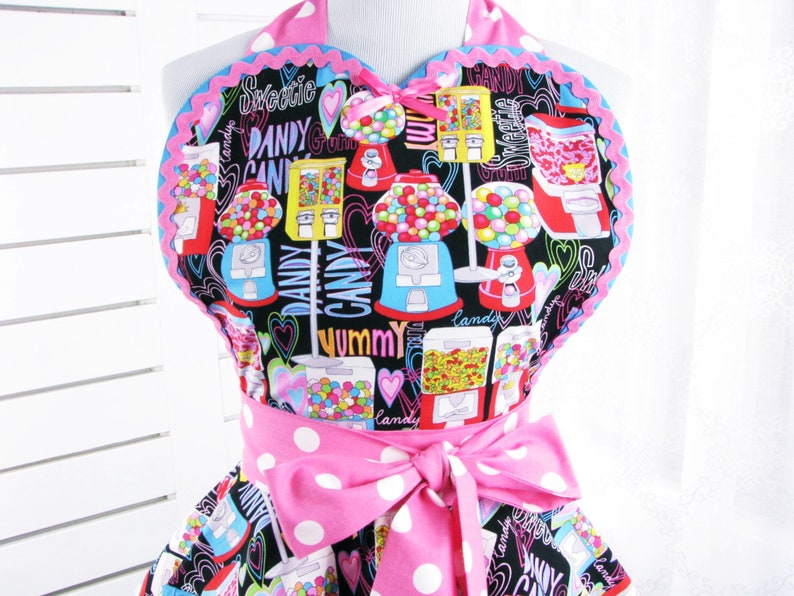 Gumball Retro Sexy Candy Shop Apron image 8