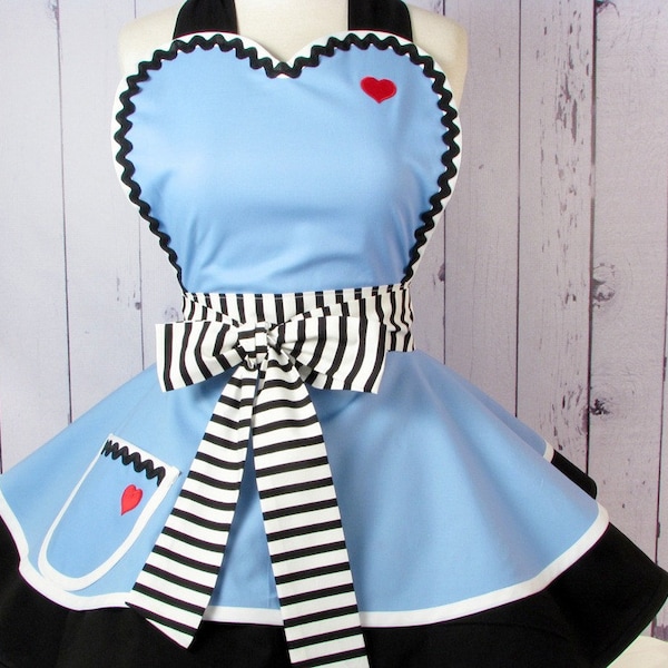 Alice in Wonderland Adult Costume Apron