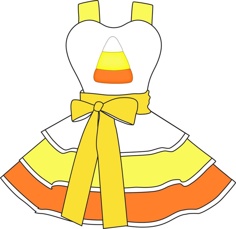 Design Your Own Apron 4 Coloring Pages Digital Instant PDF Download image 3