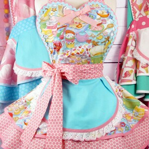 Custom Cute Apron You Choose Fabrics image 5