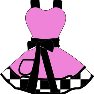 Design Your Own Apron 4 Coloring Pages Digital Instant PDF Download image 5