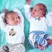 Brooke Dusenberry reviewed Cookies and milk TWIN Bodysuit Set , Great Shower gift for TWINS or siblings