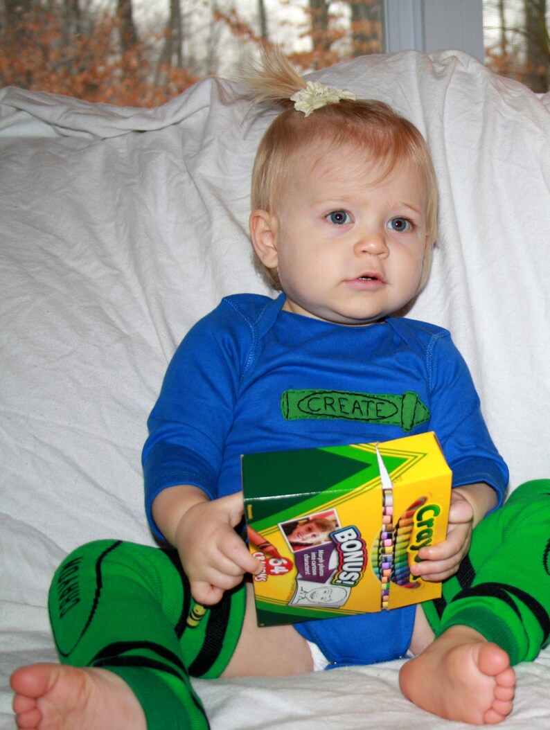 Twin set of Crayon Create and Destroy baby image 2