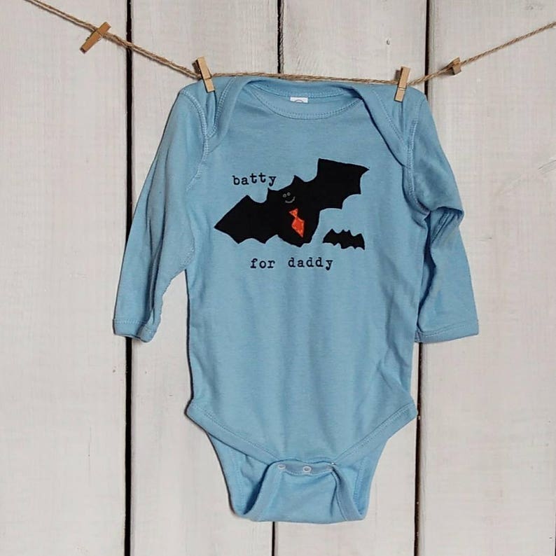 Halloween Baby Batty for DADDY bodysuit perfect image 0