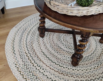 Making Beautiful Braided Rugs One At A Time By Greenatheartrugs