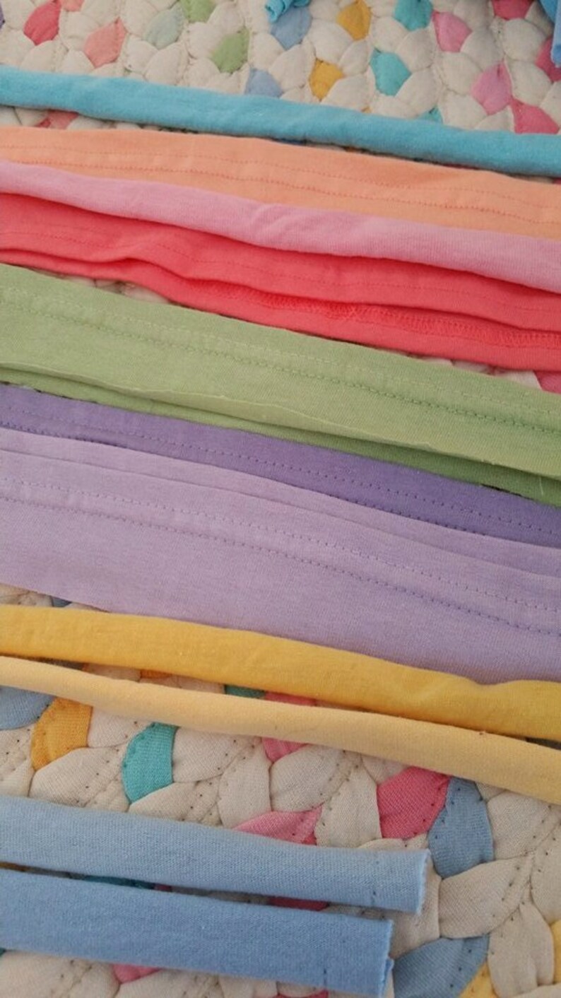 Pastel and Natural Braided Rug Using Pistachio Lavender Etsy