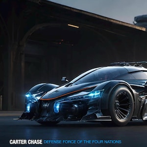 MechTech 追跡車両ポスター CARTER CHASE シリーズ