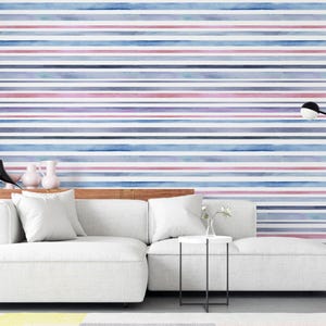 wallpaper, living room wallpaper, coloured stripes, abstract stripes