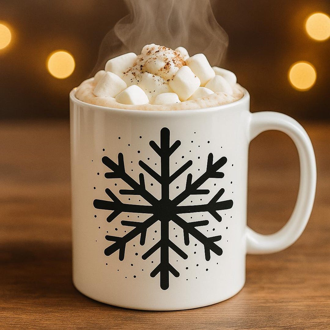 Snowflake Svg, Christmas Round Svg, Reindeer Svg, Winter Sign Svg, Let ...