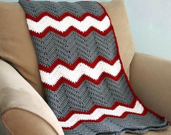 Crochet afghan pattern, chevron blanket pattern, crochet throw pattern, easy baby blanket pattern, crochet chevron pattern, ok to sell,