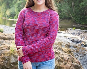 Done in Love Pullover - Crochet Pattern