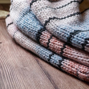 Handmade Knit Hat for Women Cozy Winter Beanie image 9