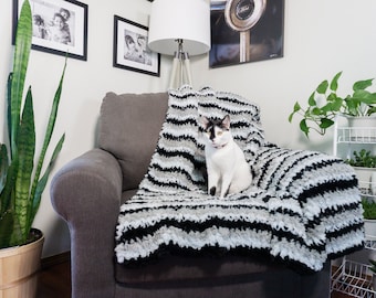 Crochet Blanket Pattern | Easy Afghan | Crochet Afghan Pattern | Simple Crochet | Pdf Download | Instant Download | Easy Crocheted Blanket