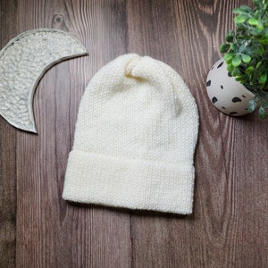 Women Knit Hat Warm Hat Slouchy Hat Women'S Knit Hat Adult Knitted Hat Knitted Winter Hat Women'S Beanie image 6