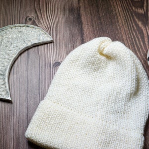 Women Knit Hat Warm Hat Slouchy Hat Women'S Knit Hat Adult Knitted Hat Knitted Winter Hat Women'S Beanie image 9