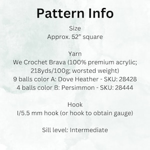 Lark Crochet throw blanket Pattern easy baby blanket crochet pattern, Crochet Throw pattern, queen crochet pattern Bild 10
