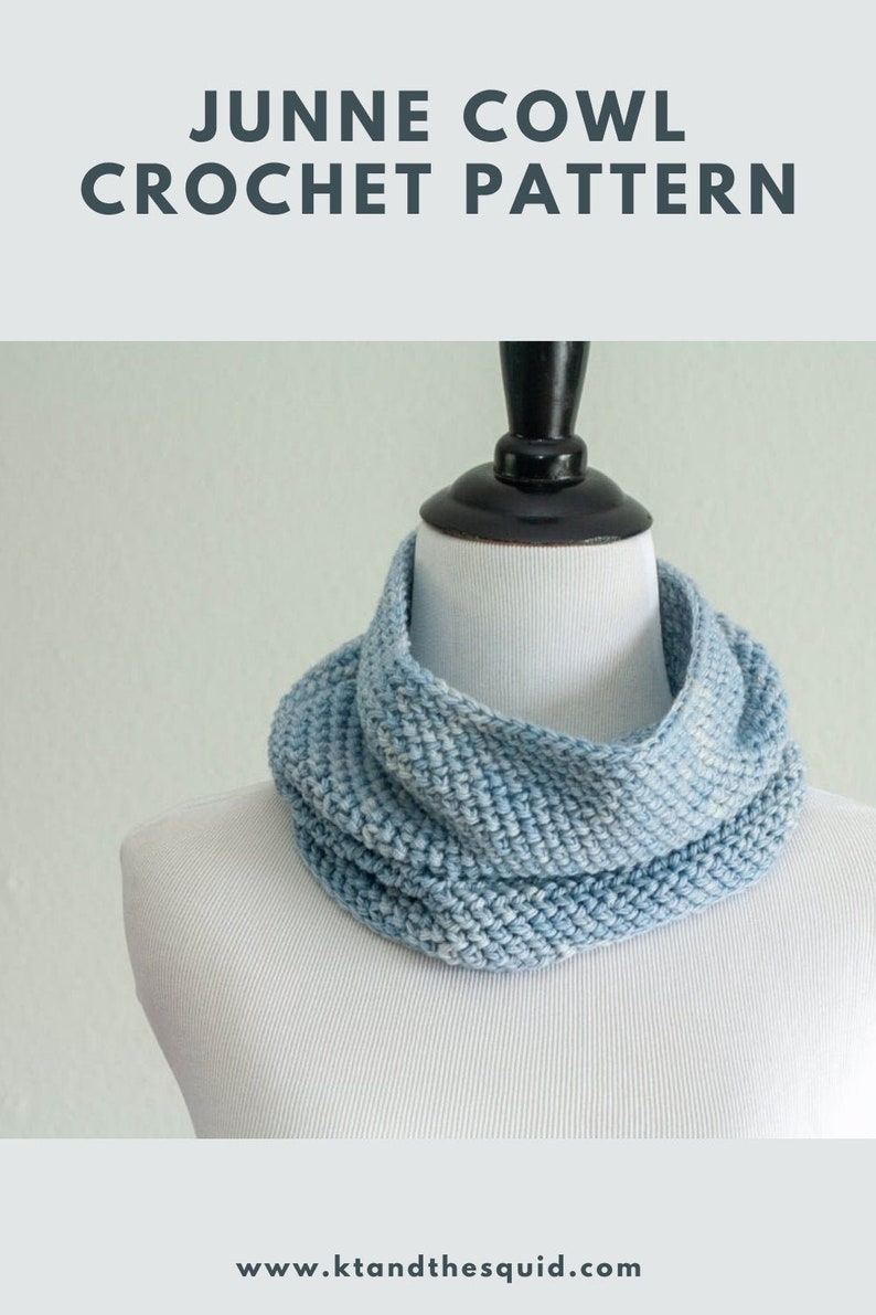 crochet cowl pattern, fast crochet pattern pdf pattern easy crochet pattern image 2