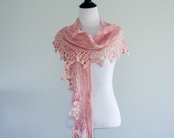 Crochet shawl pattern- Topelt Shawl crochet pattern, scarf