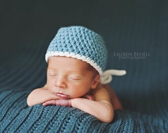 Scrub Hat and Stethoscope Crochet 