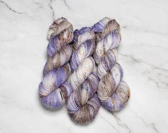 Hand Dyed Yarn - Jasmine | Variegated Yarn | Fingering Weight | Superwash Merino | Worsted Yarn | Knitting Yarn | Sweater Yarn | DK Weight