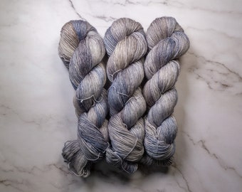 Max - Single Ply | Hand Dyed Yarn | Merino Linen Sock Yarn | Fingering Weight | Indie Dyed