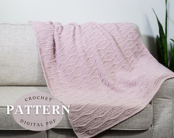 Kassie Blanket - Crochet Pattern