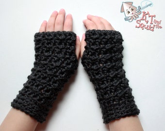 Crochet PATTERN, fingerless glove pattern, permission to sell, crochet pattern, easy crochet pattern, crochet fingerless gloves