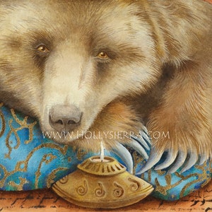Bear - A Fine Art Greeting Card