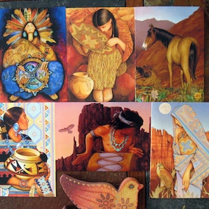SIX Holly Sierra Art Cards - Un groupe de cartes d’art du Sud-Ouest
